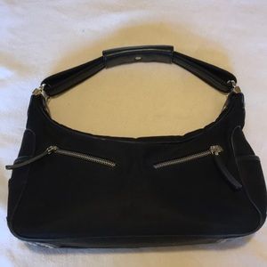 Tods Black Nylon “Miky” Bag